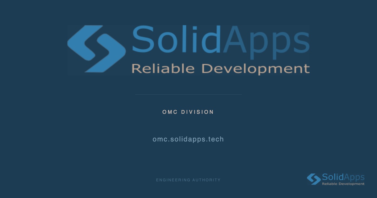 Solid Apps — OMC Division